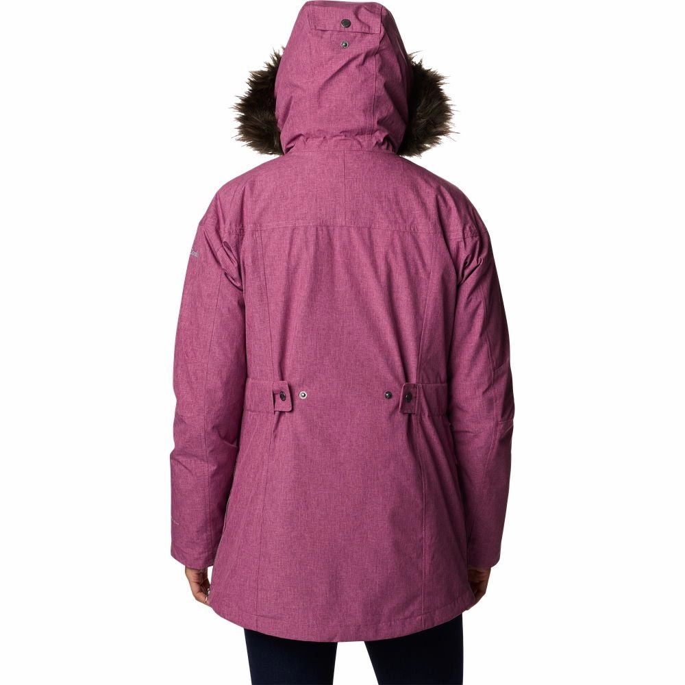 Columbia Payton Pass Interchange Jacket for Ladies - Marionberry Heather - M