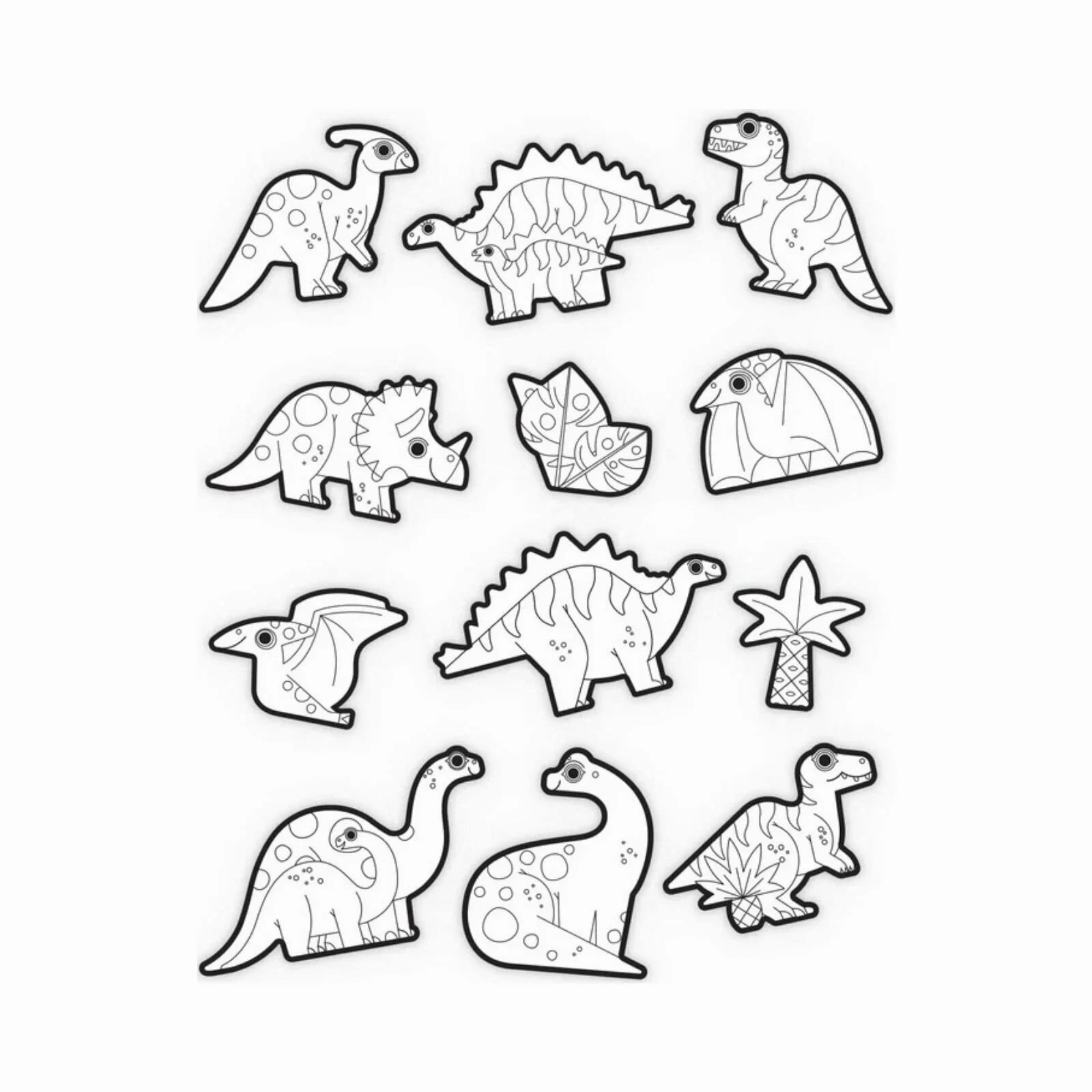 Crocodile Creek Dinosaurs Colouring Stickers