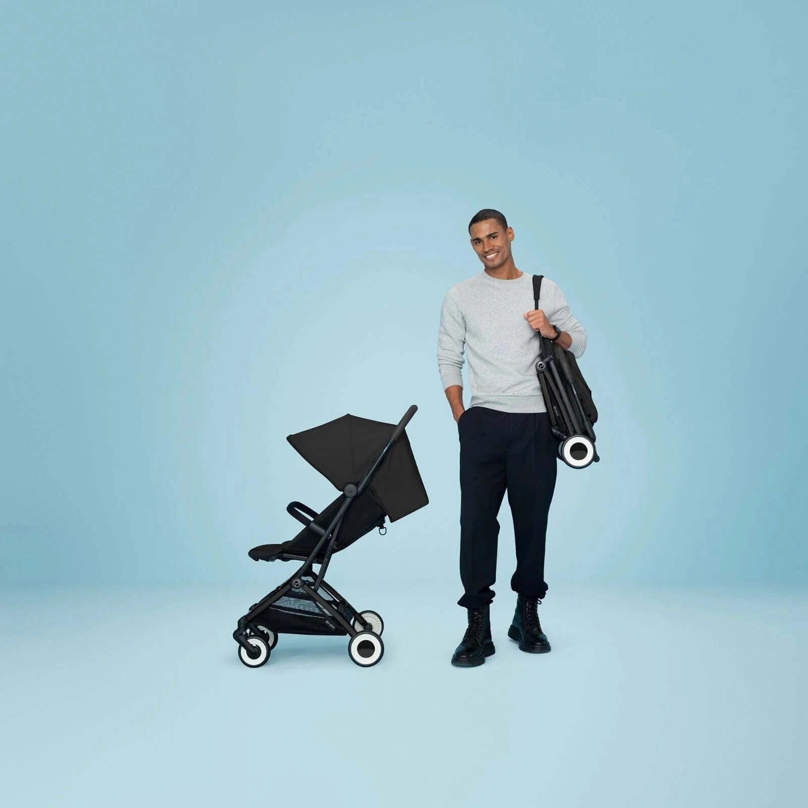 Cybex Orfeo Compact Travel Pushchair - Magic Black