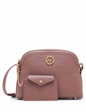 Dome Crossbody With Detachable Card Case