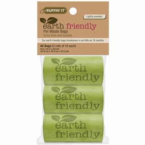 Earth Friendly Pet Waste Bags (3 Pack)