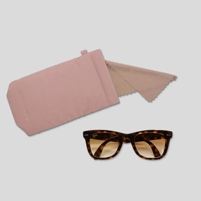 Easy-Squeezy Glasses Case -- Milk Tea