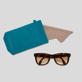 Easy-Squeezy Glasses Case -- Teal