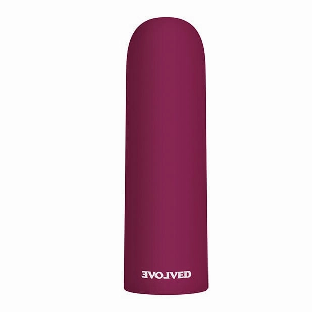Evolved - Mighty Thick Rechargeable Bullet Vibrator (Burgundy)