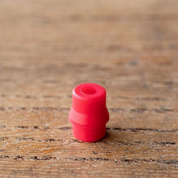Final Audio Black Black/Red Silicon Type E Tips kit with Case and Nozzle Adapter
