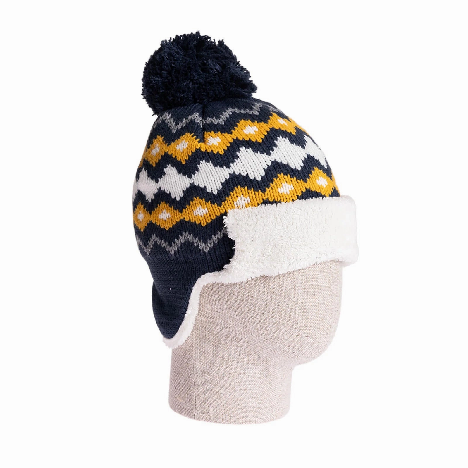 Fonem Baby Boy Beanie - Navy Blue