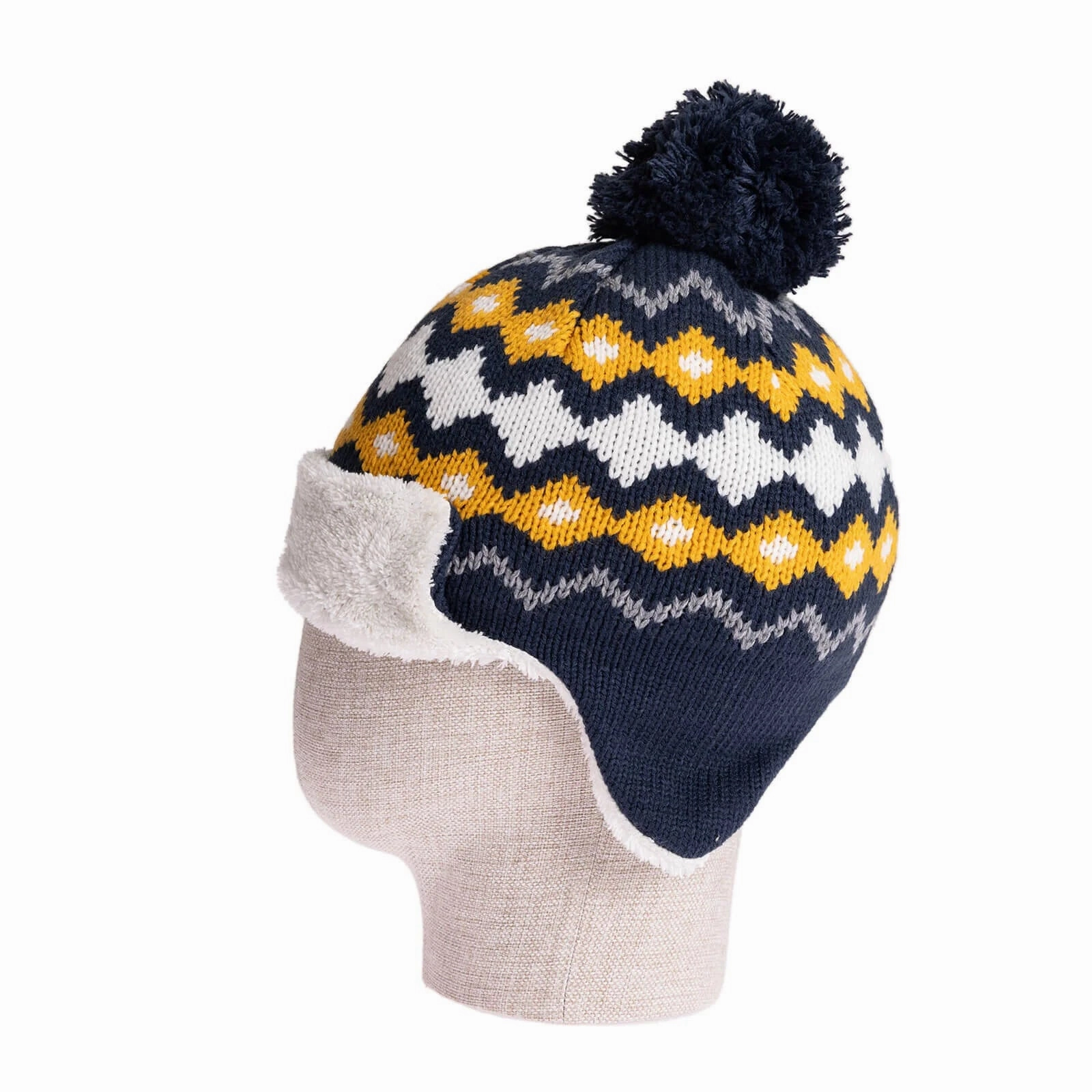 Fonem Baby Boy Beanie - Navy Blue