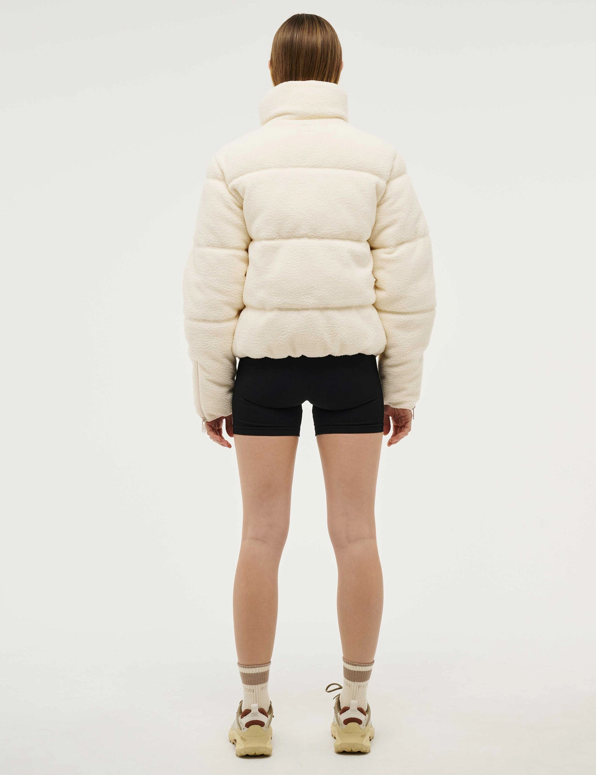 Fortune Sherpa Jacket - Whisper White