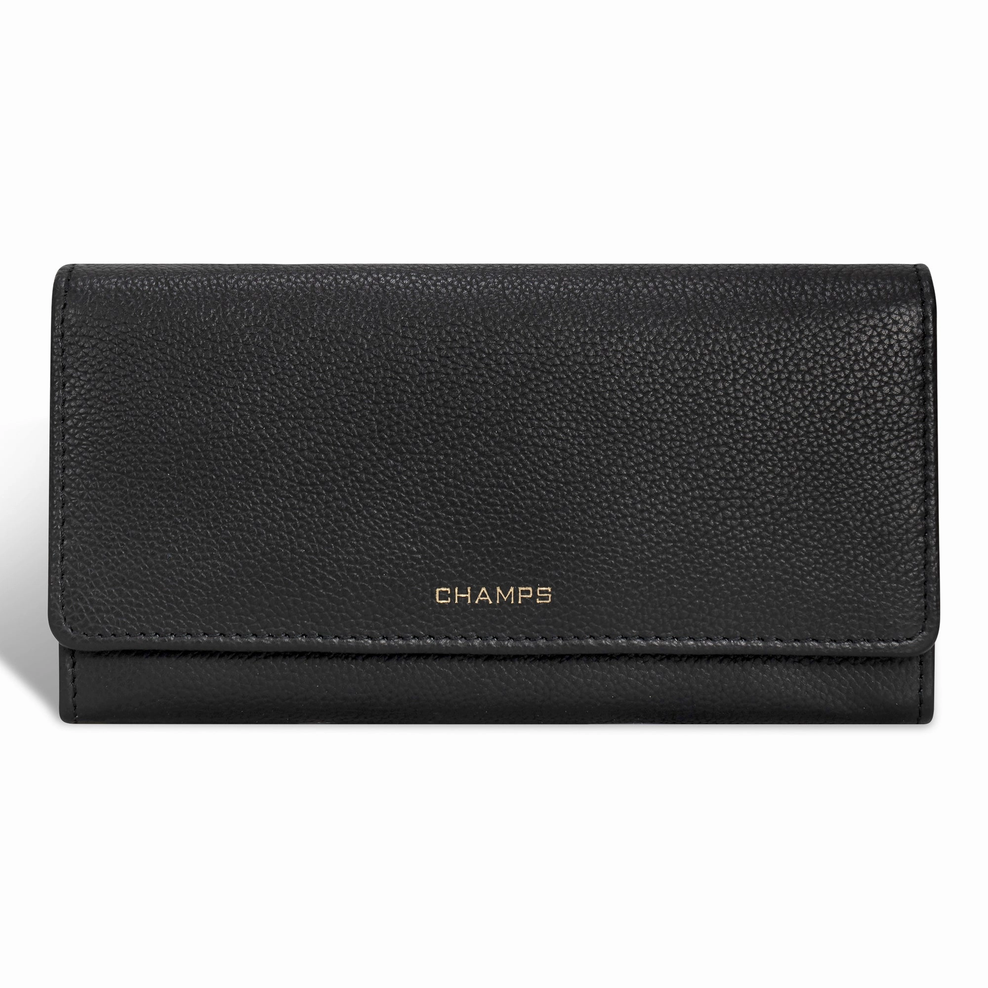 Gala / Leather Flap-Clutch Wallet *Drop Ship*