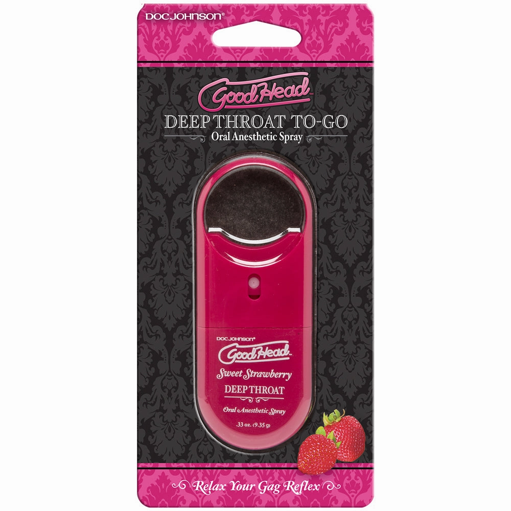 GoodHead To-Go Deep Throat Oral Anaesthetic Travel Spray