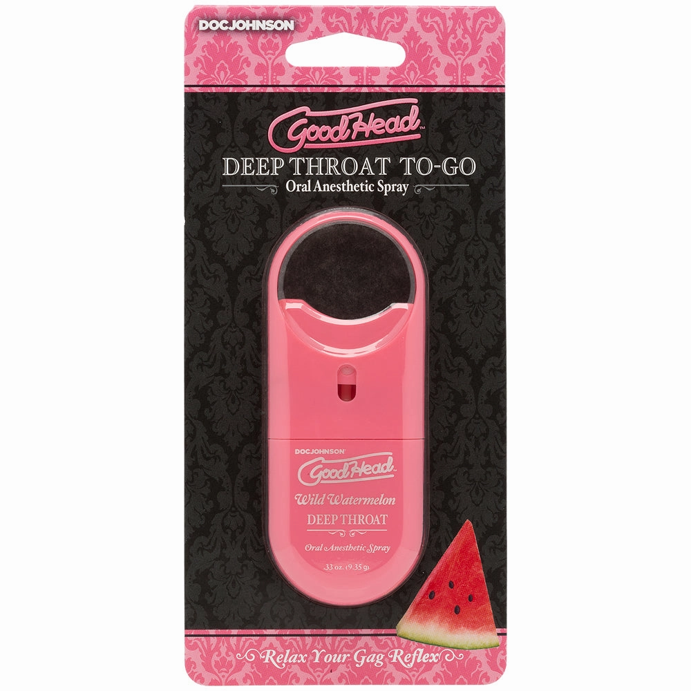 GoodHead To-Go Deep Throat Oral Anaesthetic Travel Spray