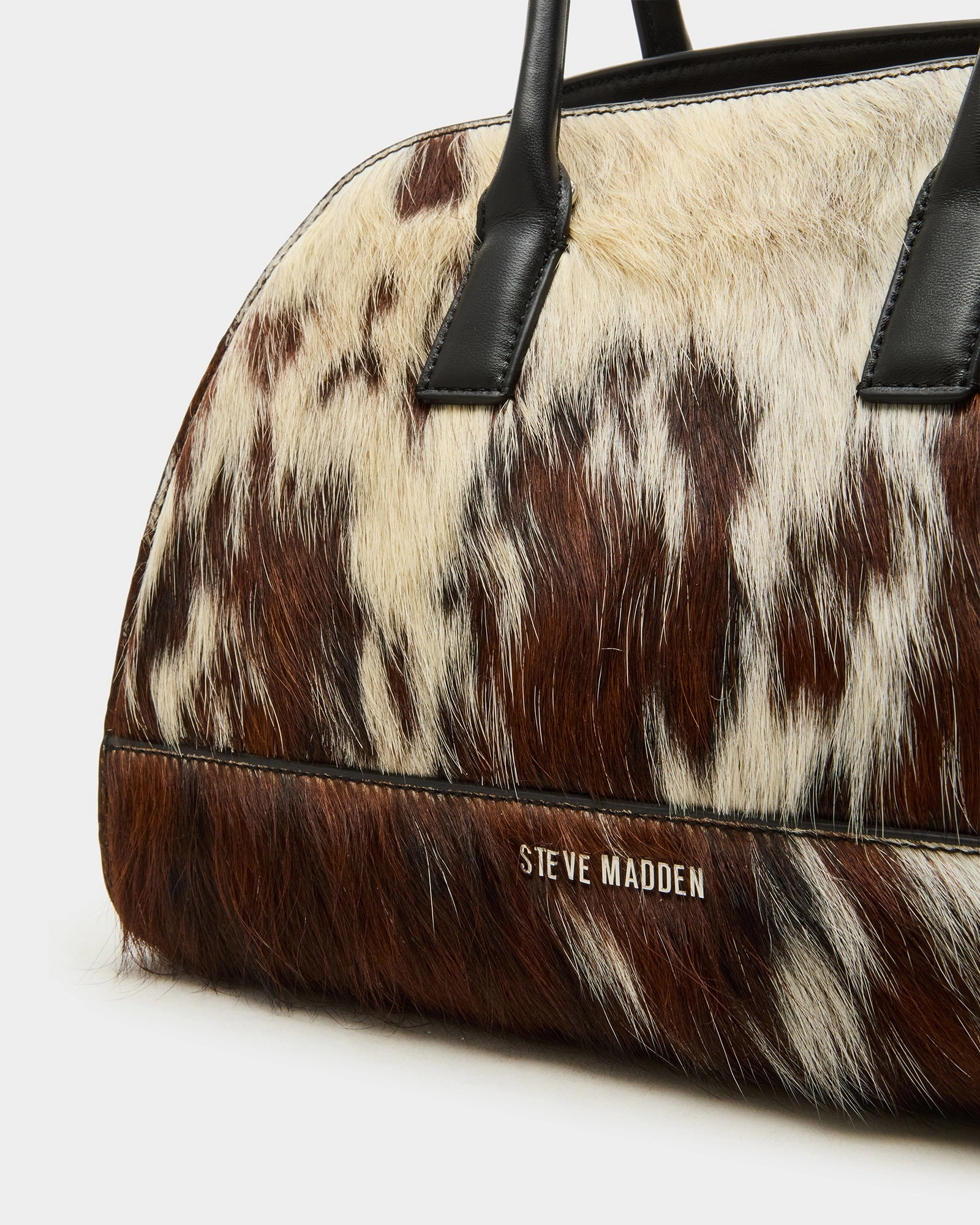 HADLEE BAG BROWN COW PRINT
