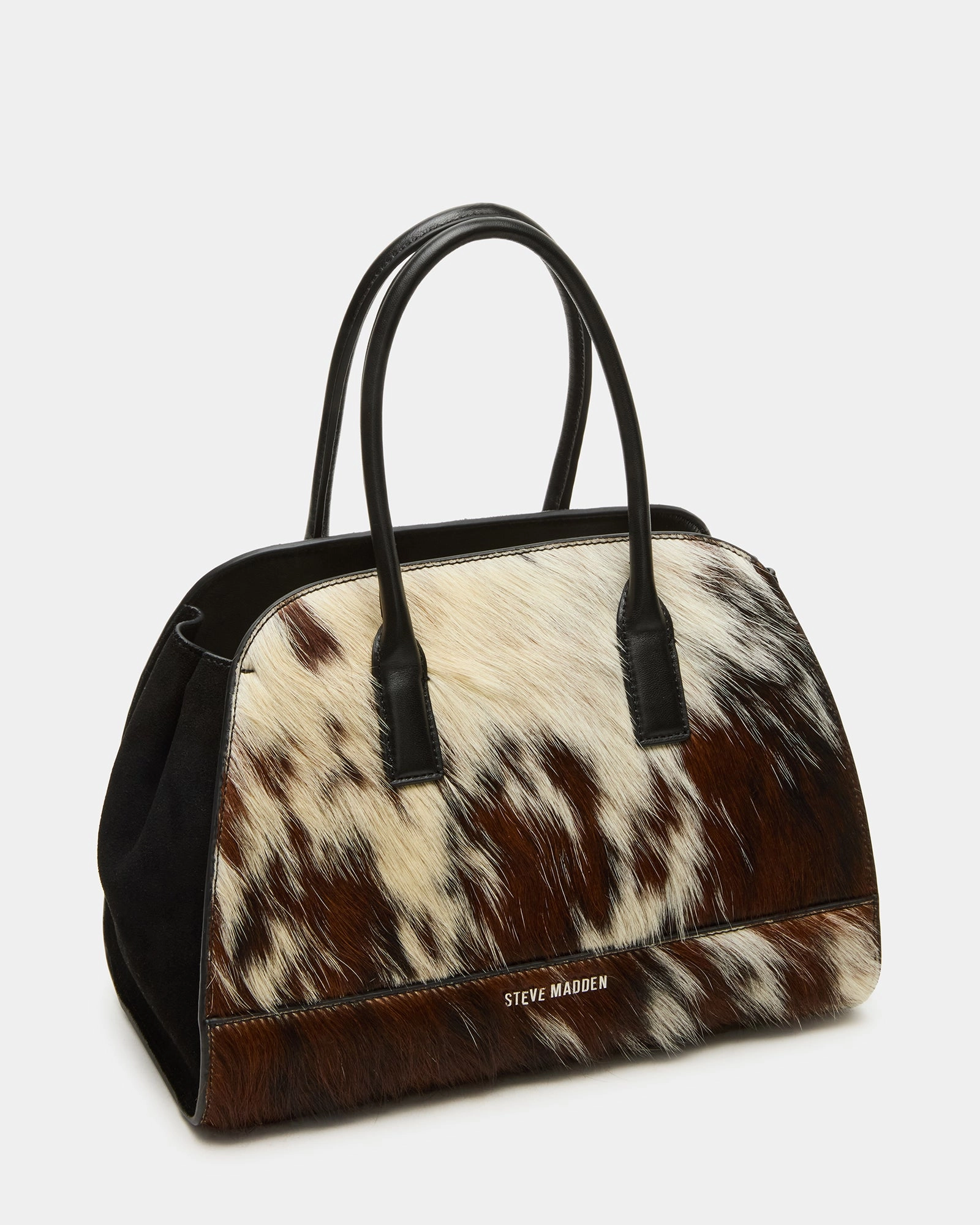 HADLEE BAG BROWN COW PRINT