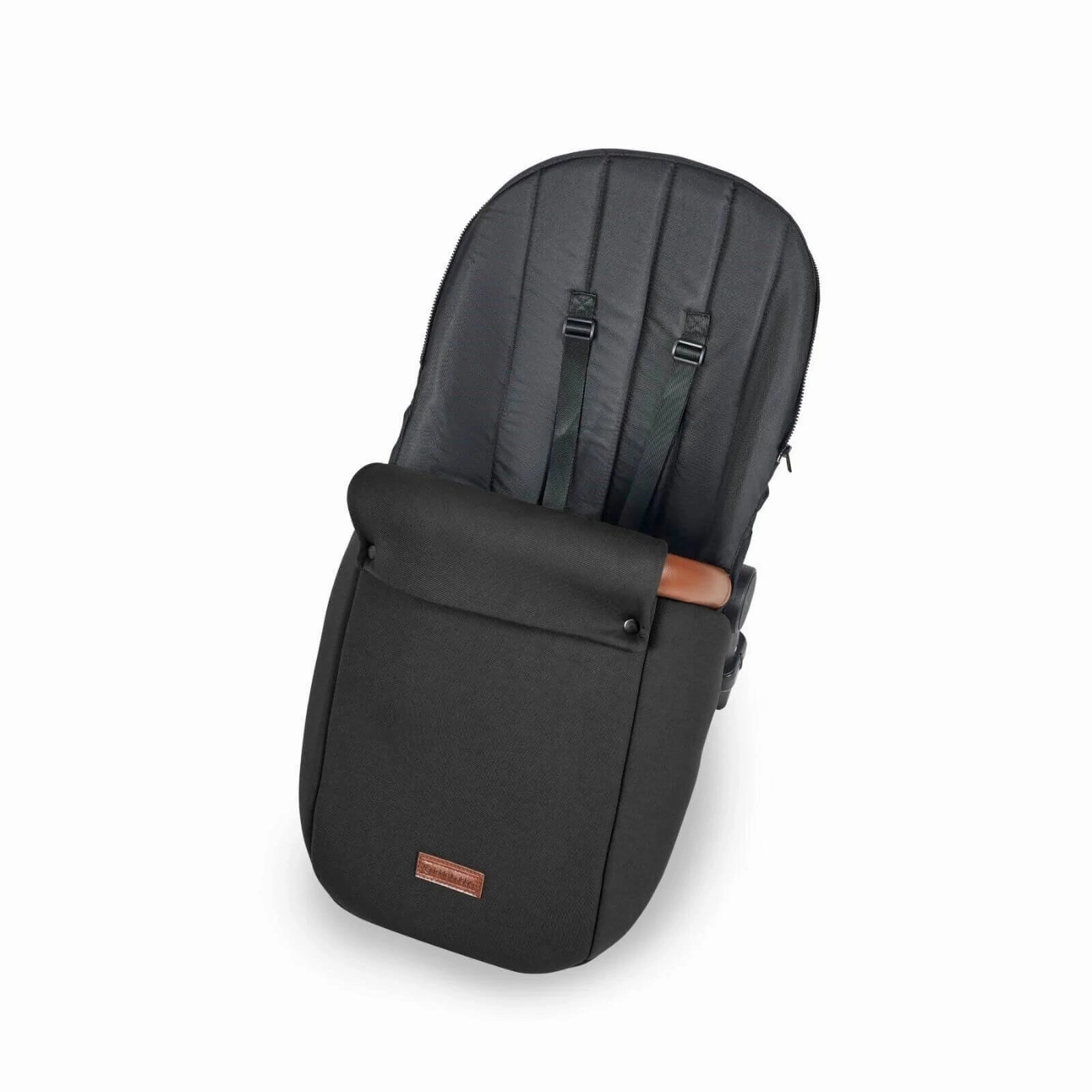 Ickle Bubba Stomp Luxe 2 in 1 Pushchair & Carrycot - Black/Midnight/Tan
