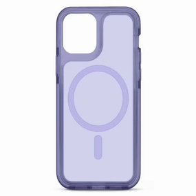 iHome 2IHPC2195H4W2 Back Cover Cell Phone Case with MagSafe for iPhone 14 Pro/14/13 Pro/13, Pastel Purple