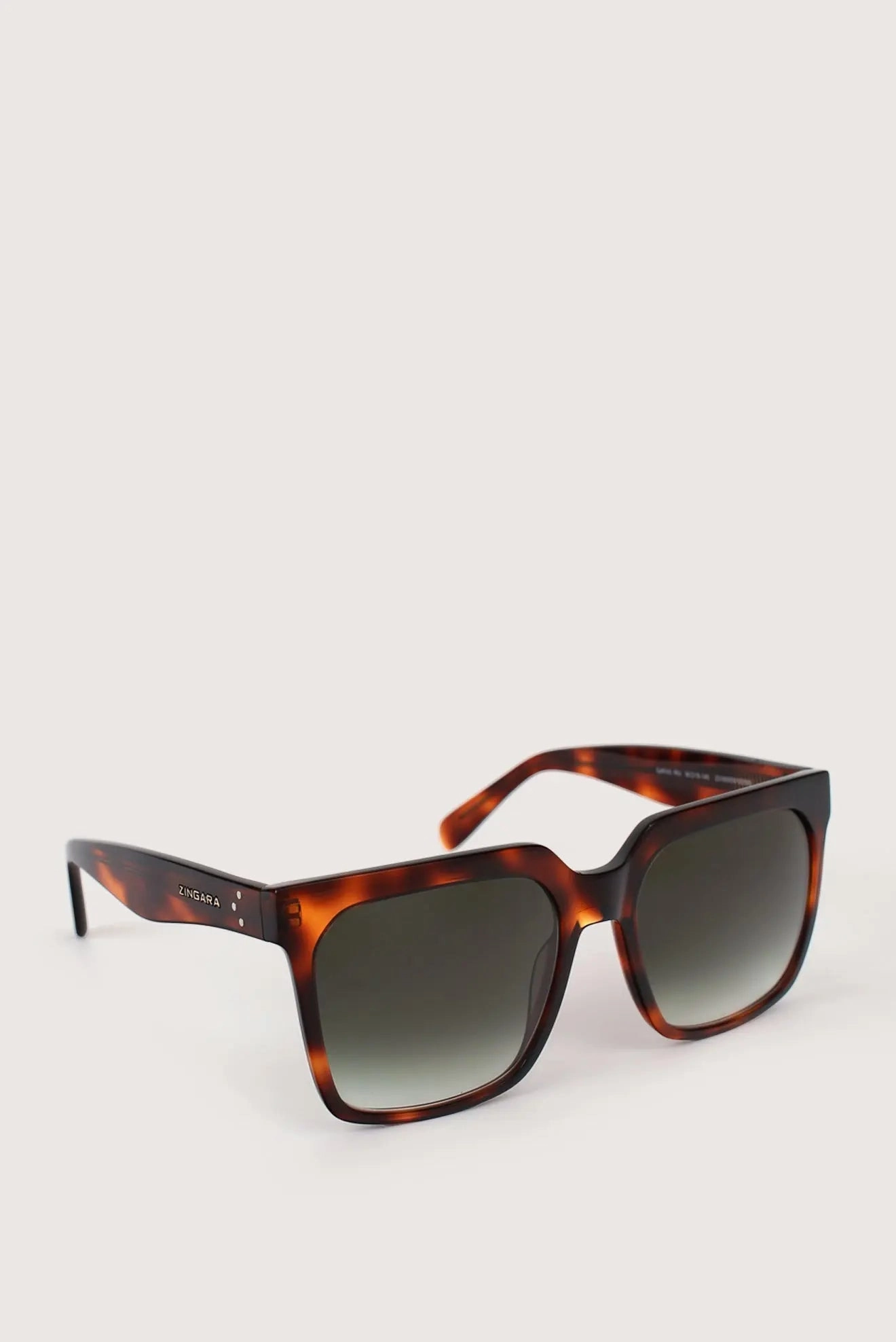 Iru Brown Square Sunglasses	