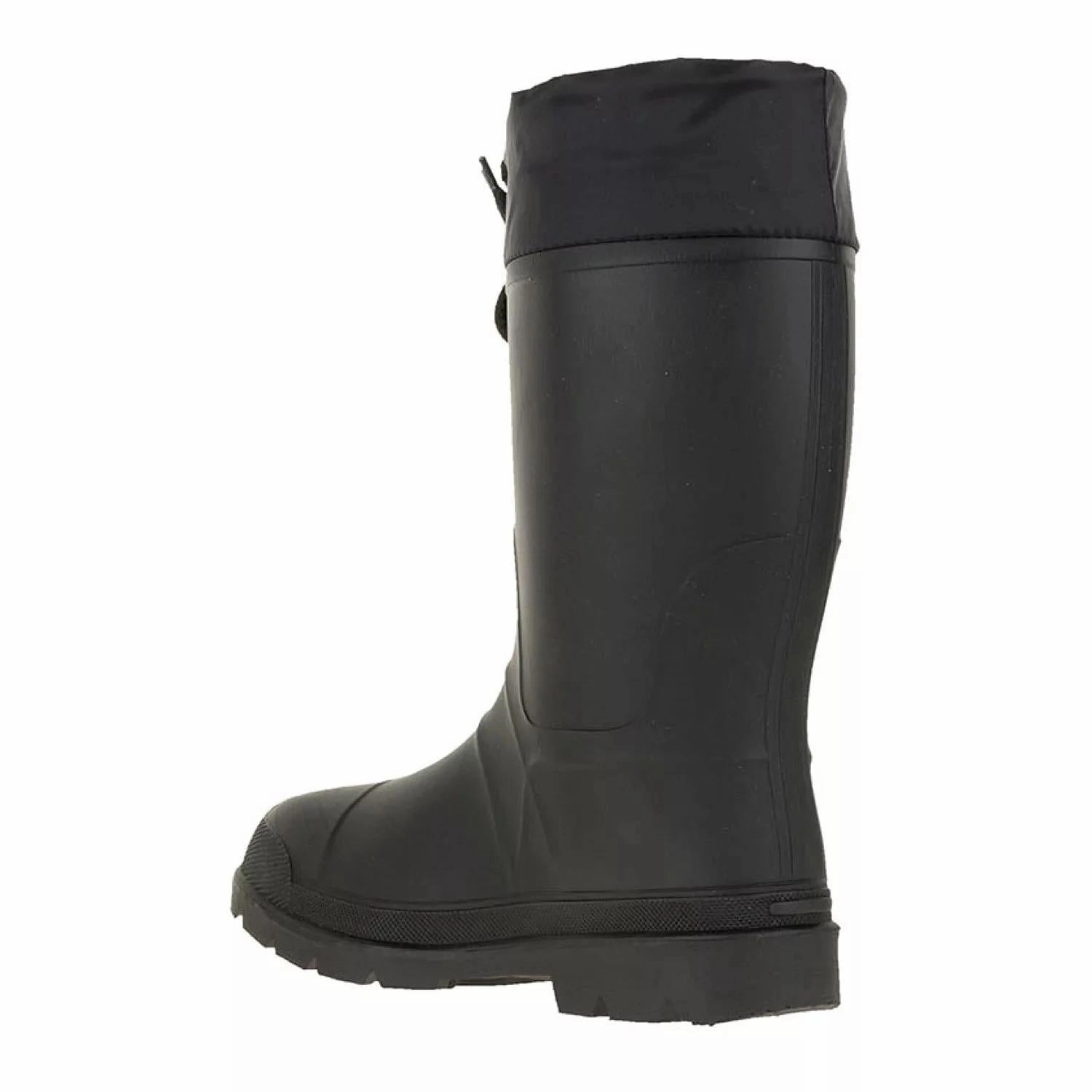 Kamik B20197G Forester Rubber Boots for Men - Black - 8M