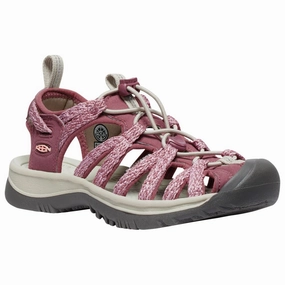 KEEN 1028816 Whisper Sandals for Ladies - Rose Brown/Peach Parfait - 9.5M