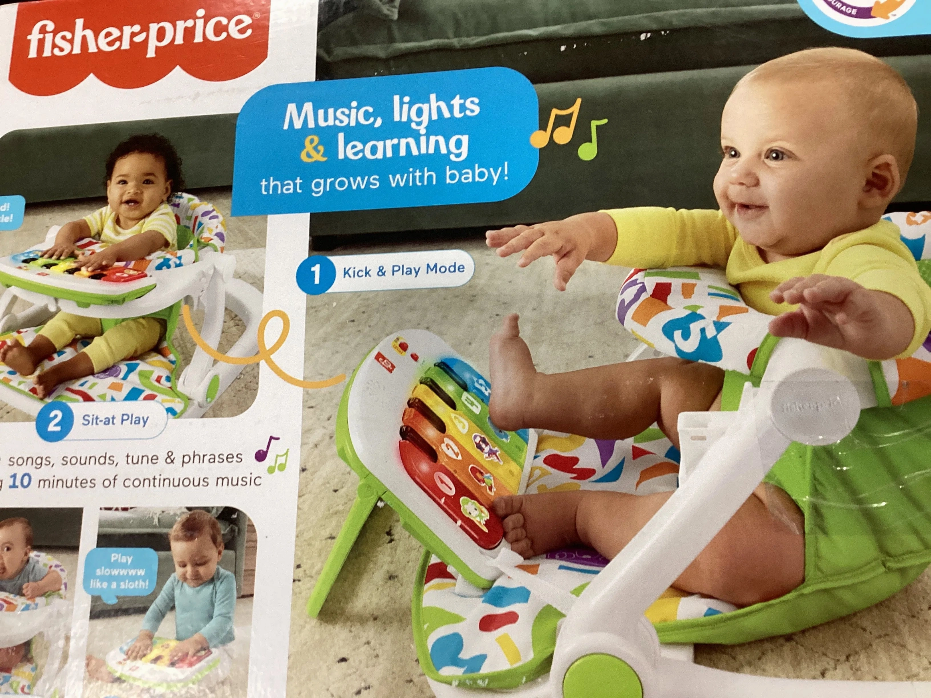 Kick & Play Deluxe Sit-Me-Up Infant Seat (See Description)