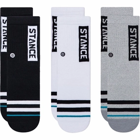 Kids' Crew Socks - OG St 3 Pack - Multi