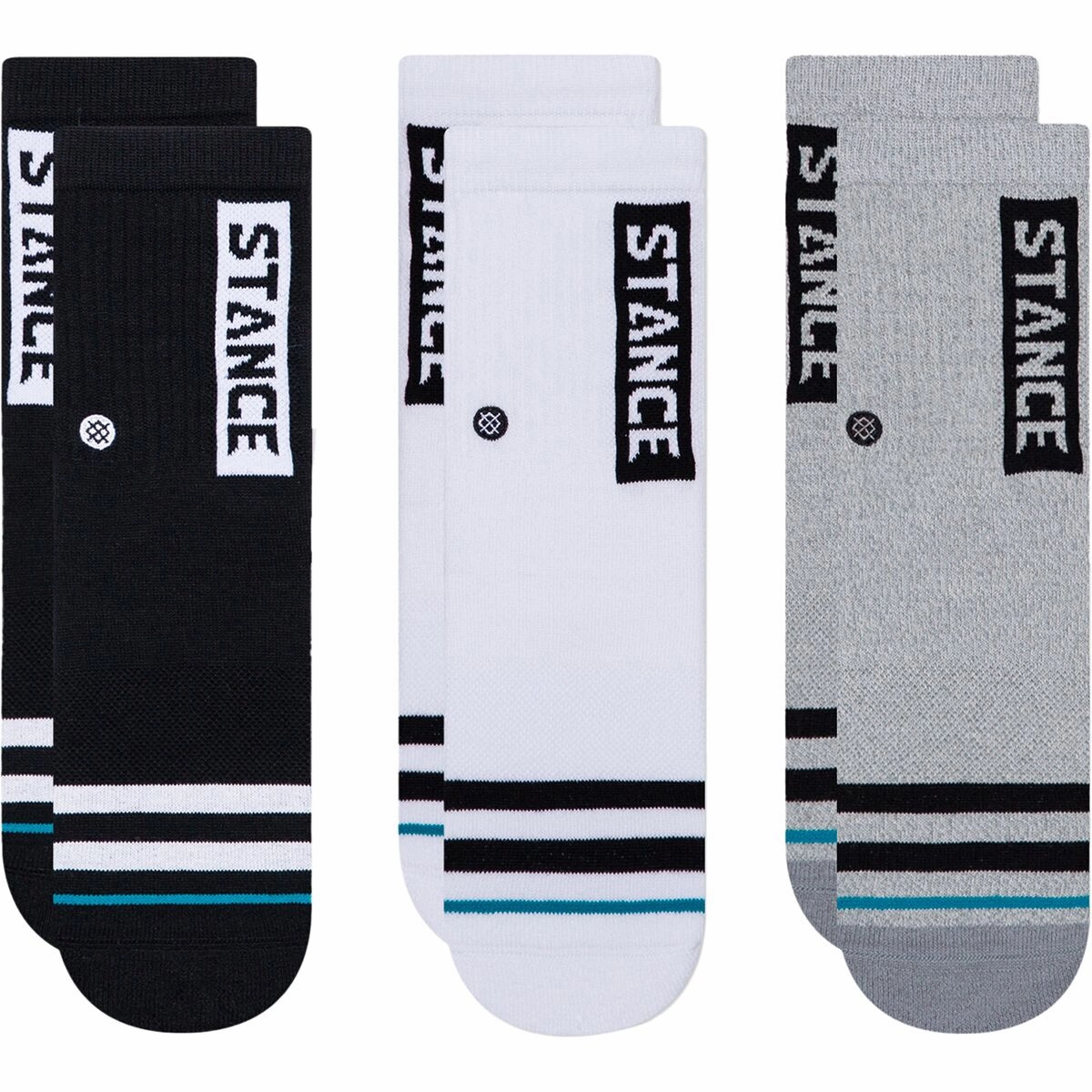 Kids' Crew Socks - OG St 3 Pack - Multi
