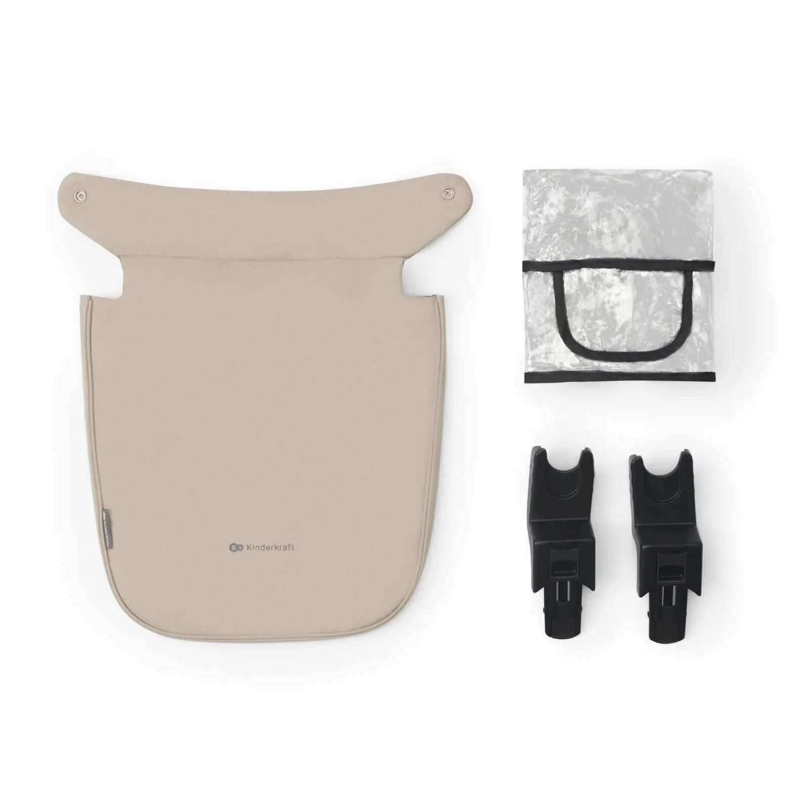 Kinderkraft Newly Mink Pro 4in1 Travel System - Sand Beige