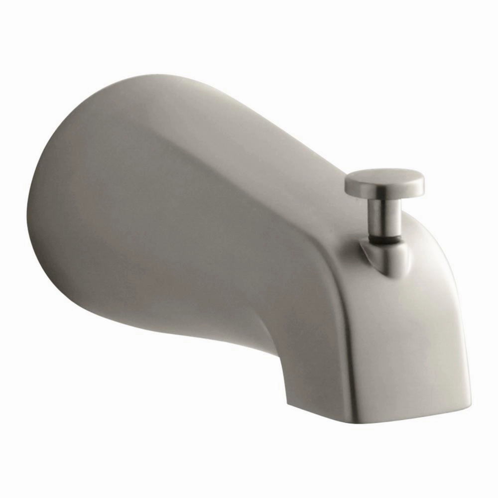 KOHLER Coralais Diverter Bath Spout in Brushed Nickel-K-15136-BN