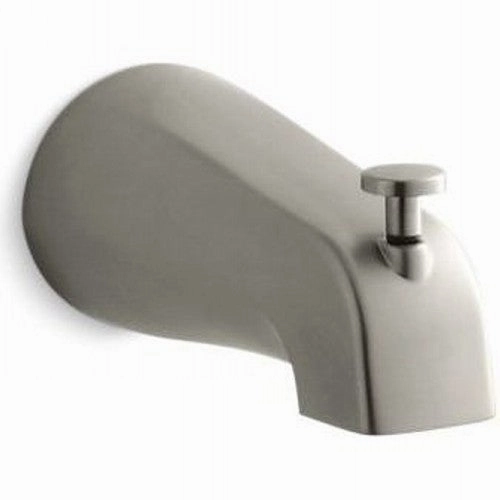 KOHLER Coralais Diverter Bath Spout in Brushed Nickel-K-15136-BN