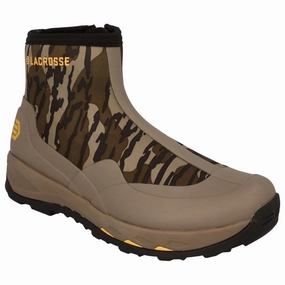 LaCrosse 351301 Alpha Terra Side Zip Rubber Boots for Men - Mossy Oak Original Bottomland - 13M