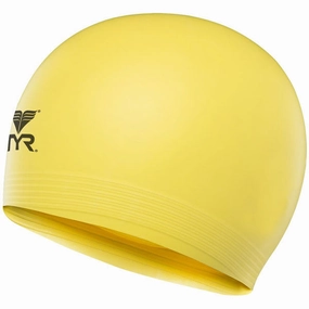 Latex Swim Cap - Flourescent Yellow