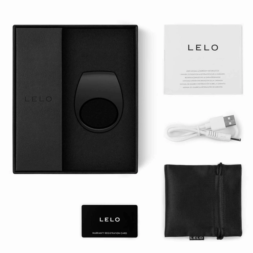 Lelo Tor 3 App-Compatible Vibrating Silicone Cock Ring