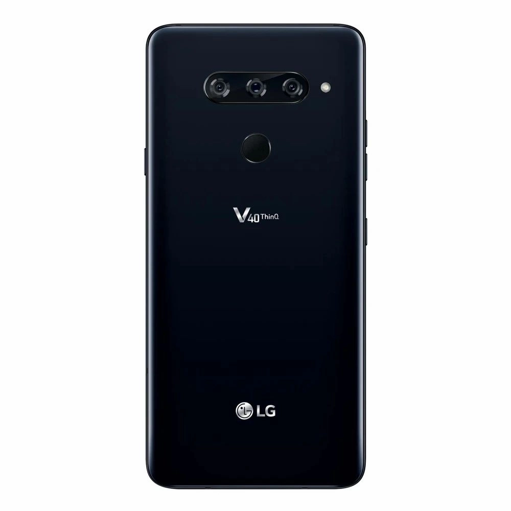 LG V40 ThinQ 64GB SmartCell-Phone (Unlocked, Aurora Black)