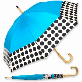 Manual Open Wood Shaft Fashion Print - 46"