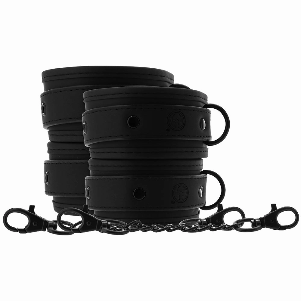 Master Series Kinky Comfort Wrist & Ankle Cuff Set