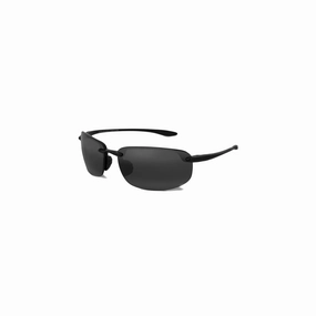 Maui Jim Ho'okipa Sunglasses - Gloss Black/Neutral Gray - XX-Large