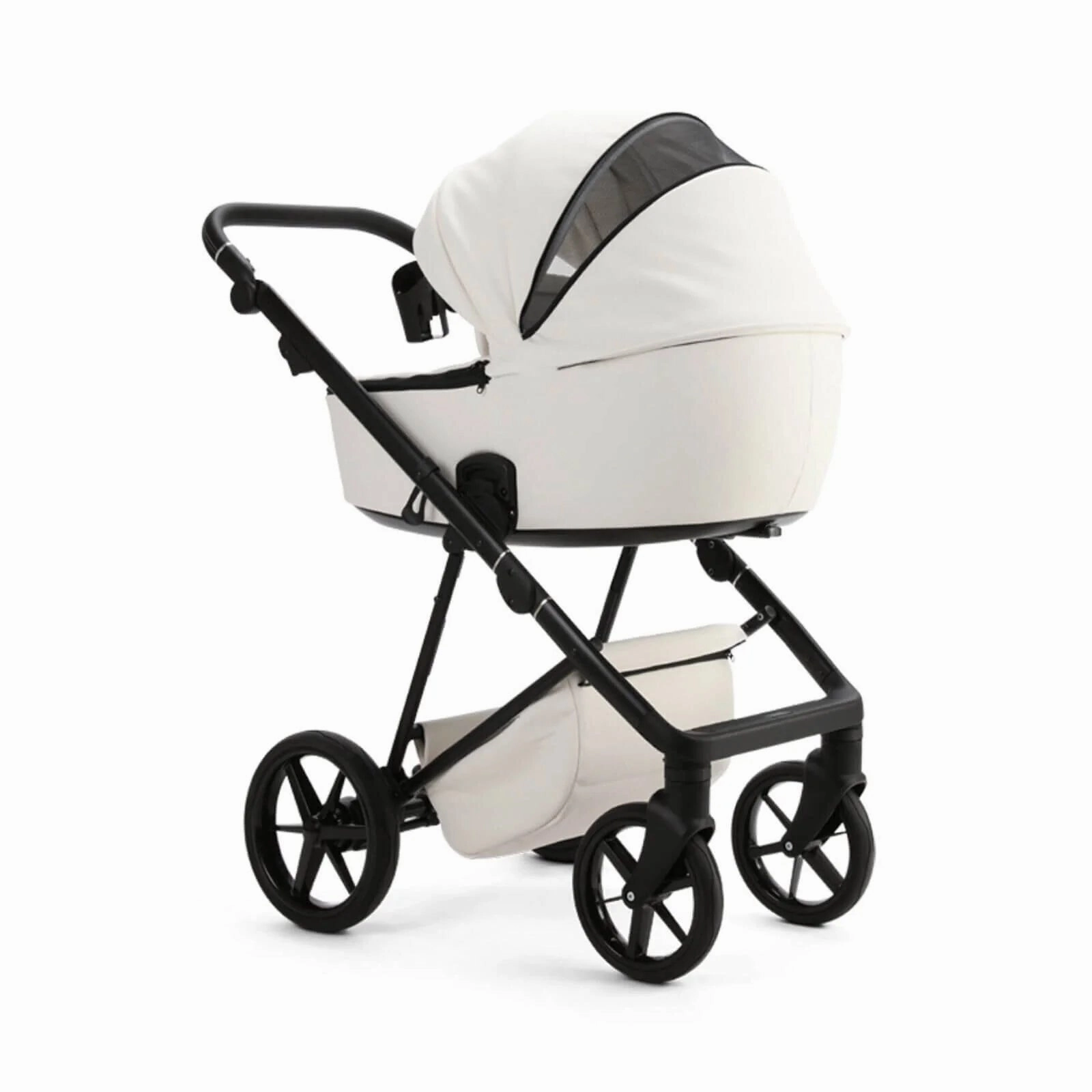 Mee-Go Milano Evo 2-in-1 Pushchair & Pram - Pearl White