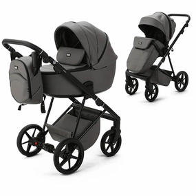 Mee-Go Milano Evo 2-in-1 Pushchair & Pram - Slate Grey
