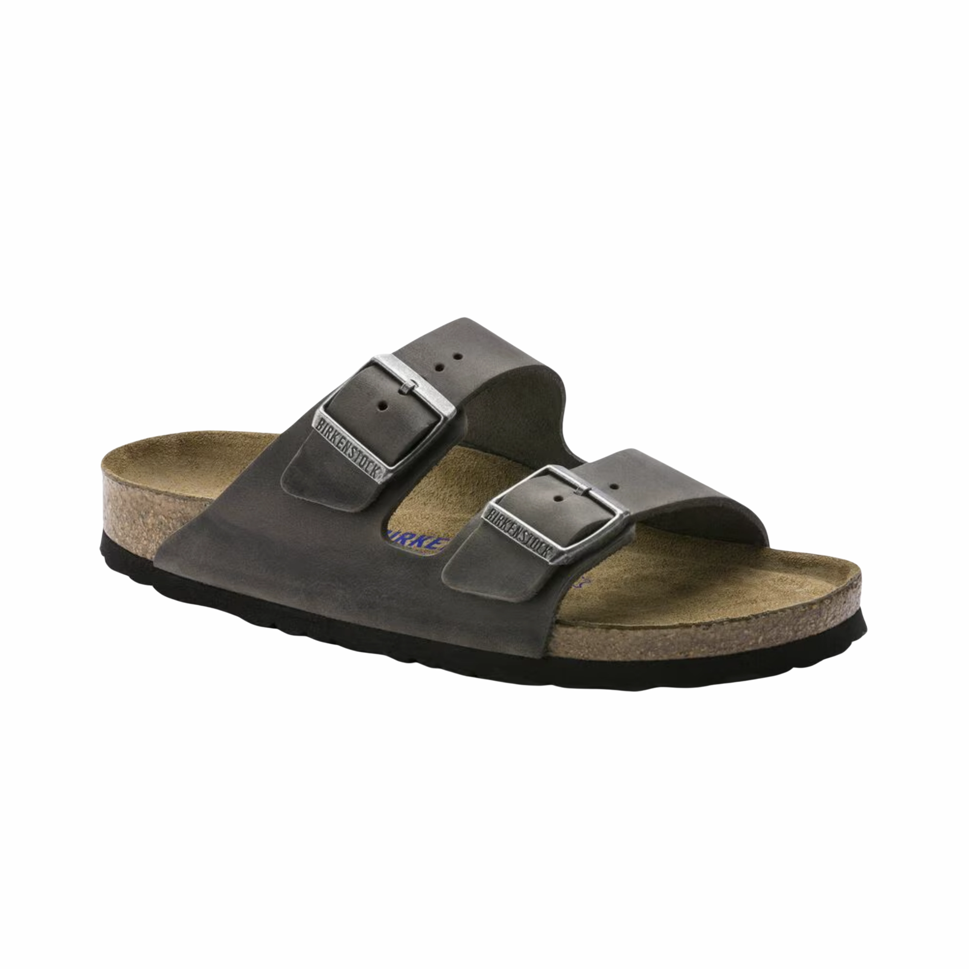 Men's Arizona Soft Footbed (Oiled Leather) - Iron