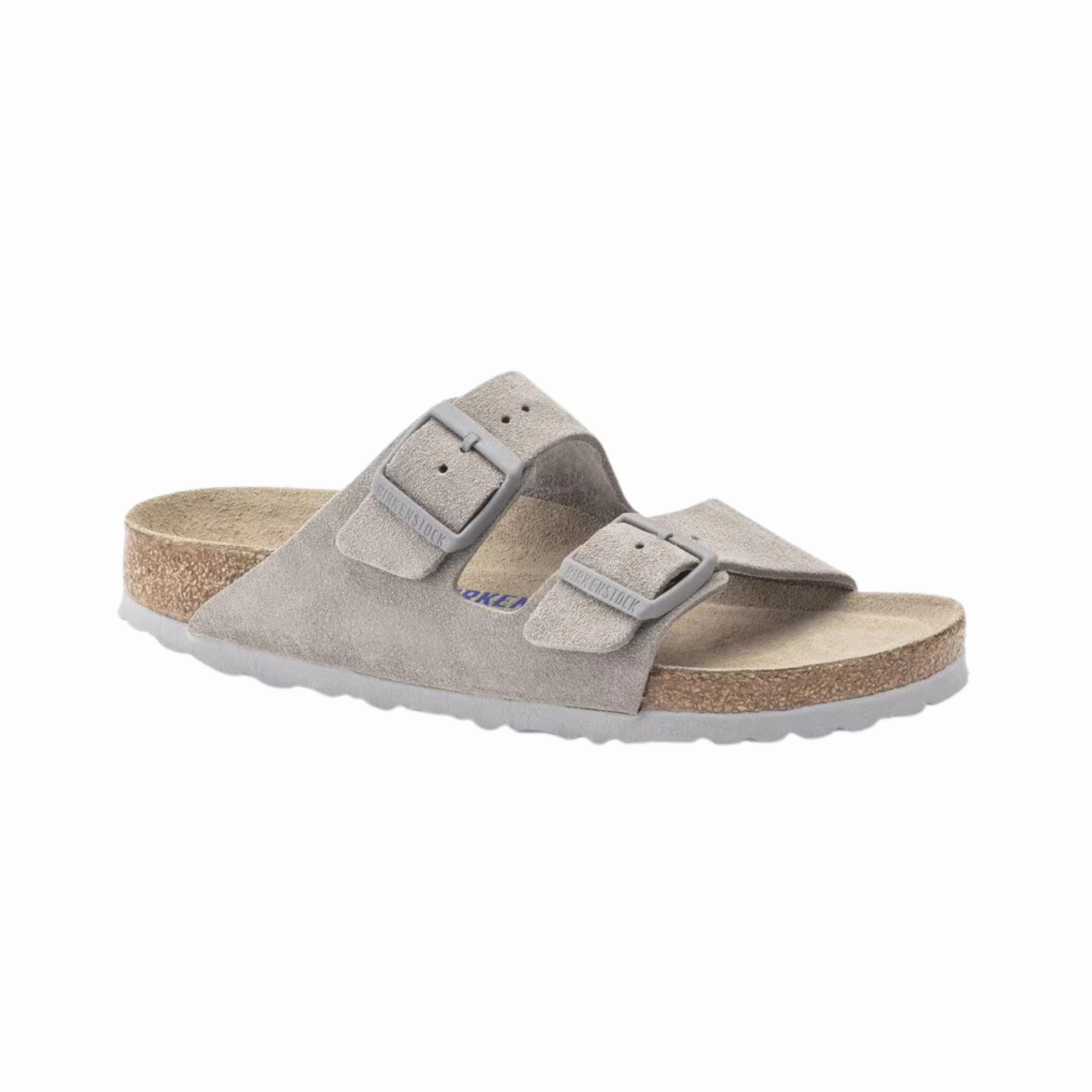 Men's Arizona Soft Footbed (Suede Leather) - Stone Coin
