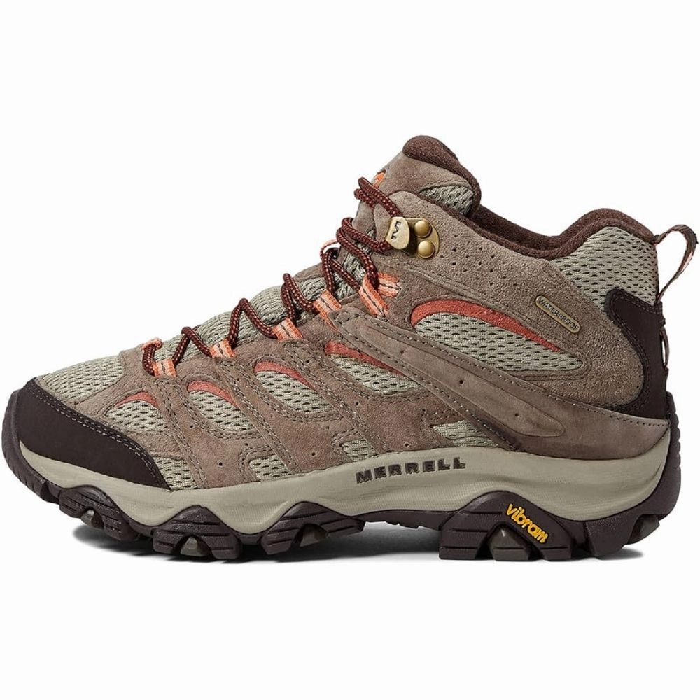 Merrell J035848 Women's Moab 3 Mid Waterproof Hiking Shoes, Bungee Cord, Size 9 - M