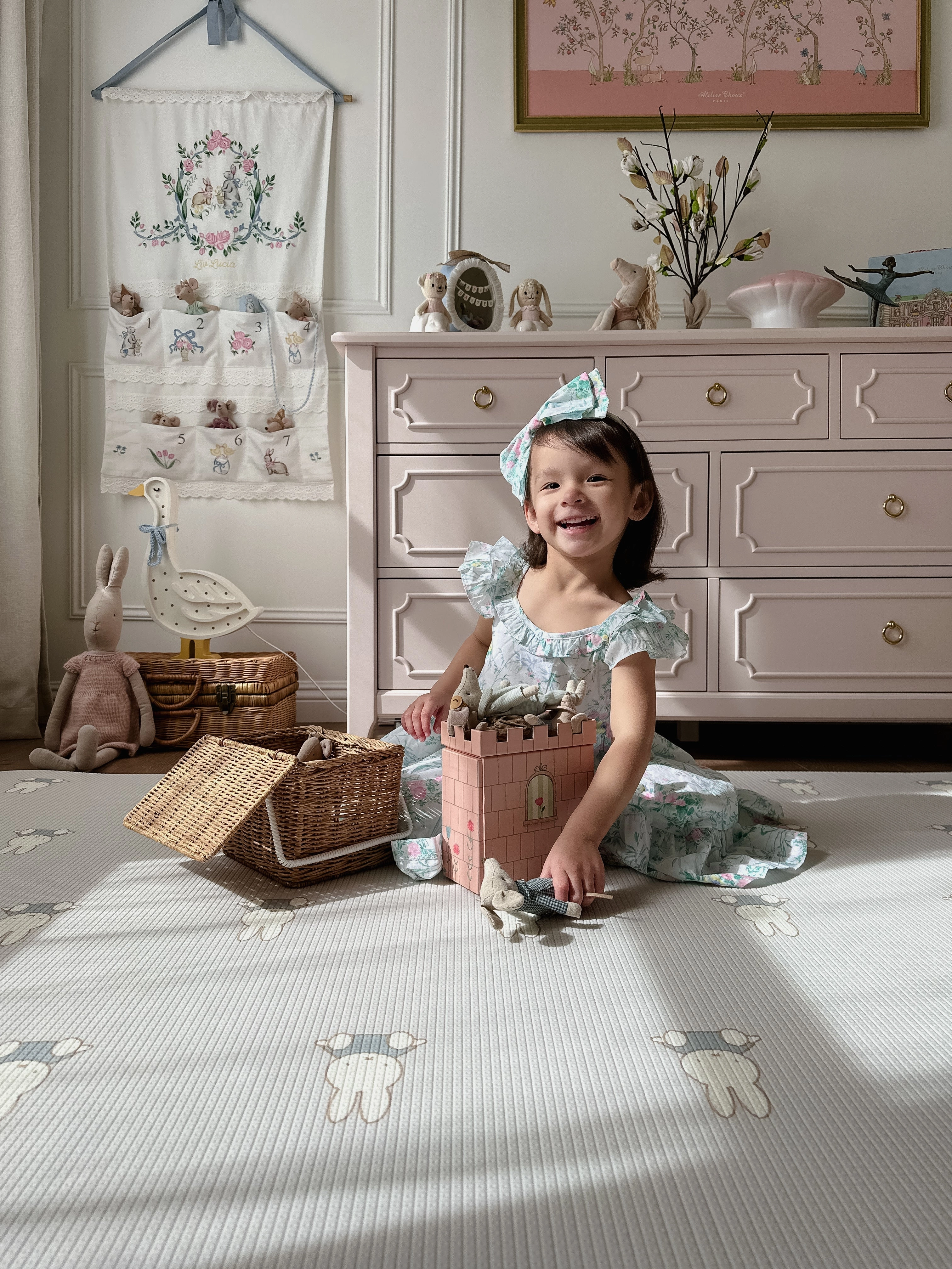 Miffy X Little Bot Baby Play Mat (Ofie Mat, Miffy Woodland Tales)