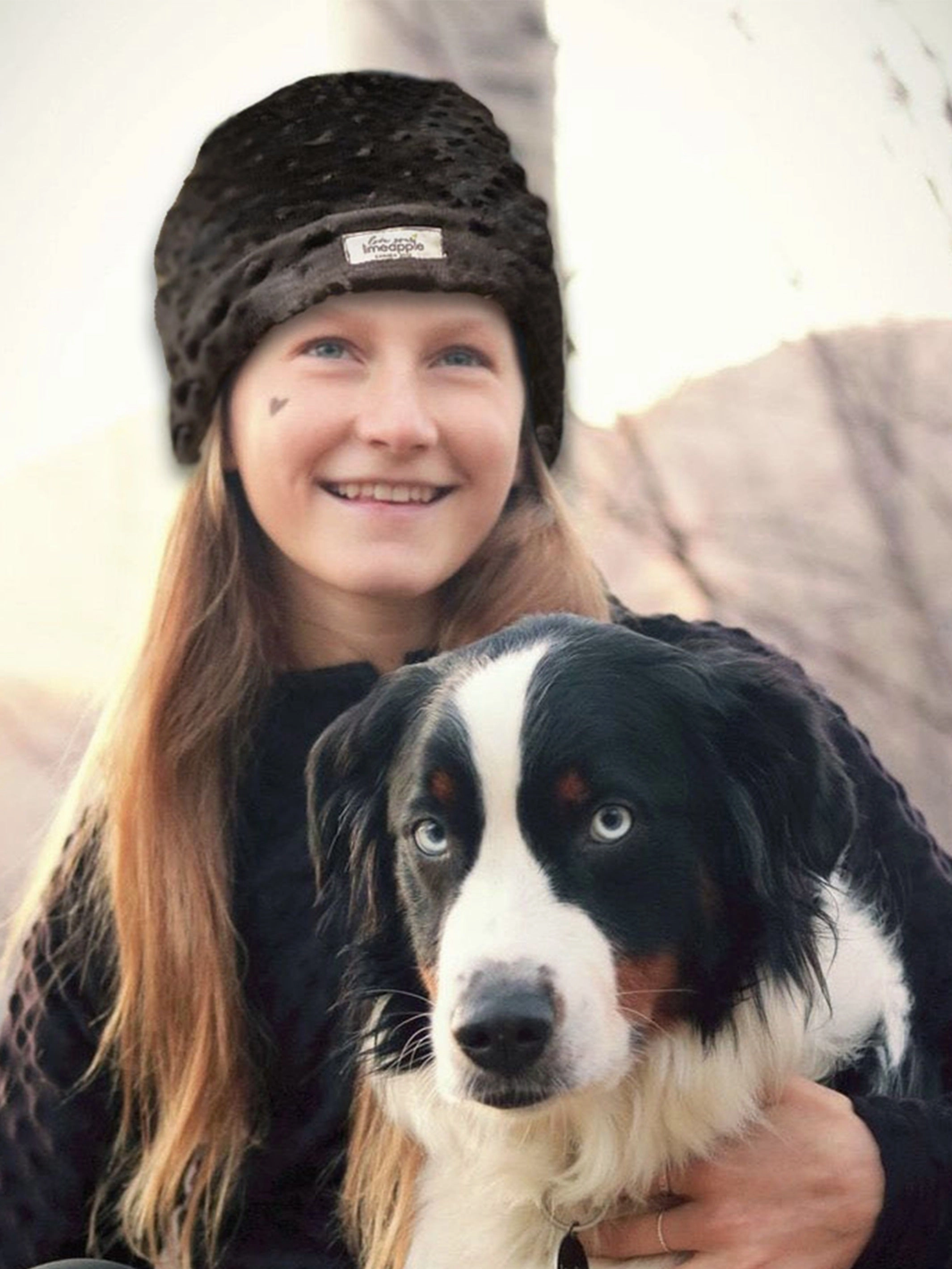 Minky Bubble Beanie