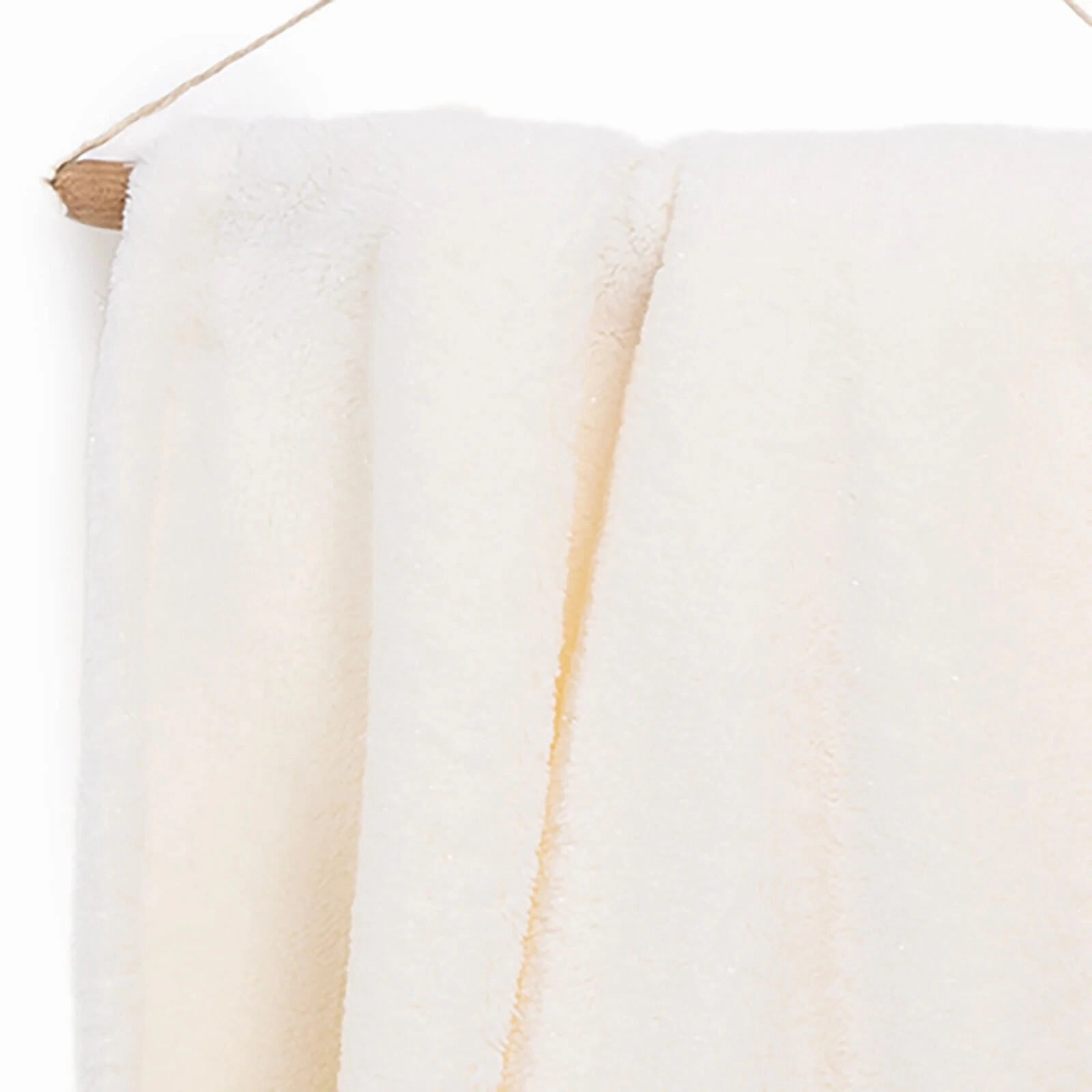Mollia Welsoft Unisex Baby Glitter Blanket 80x100cm - Ecru