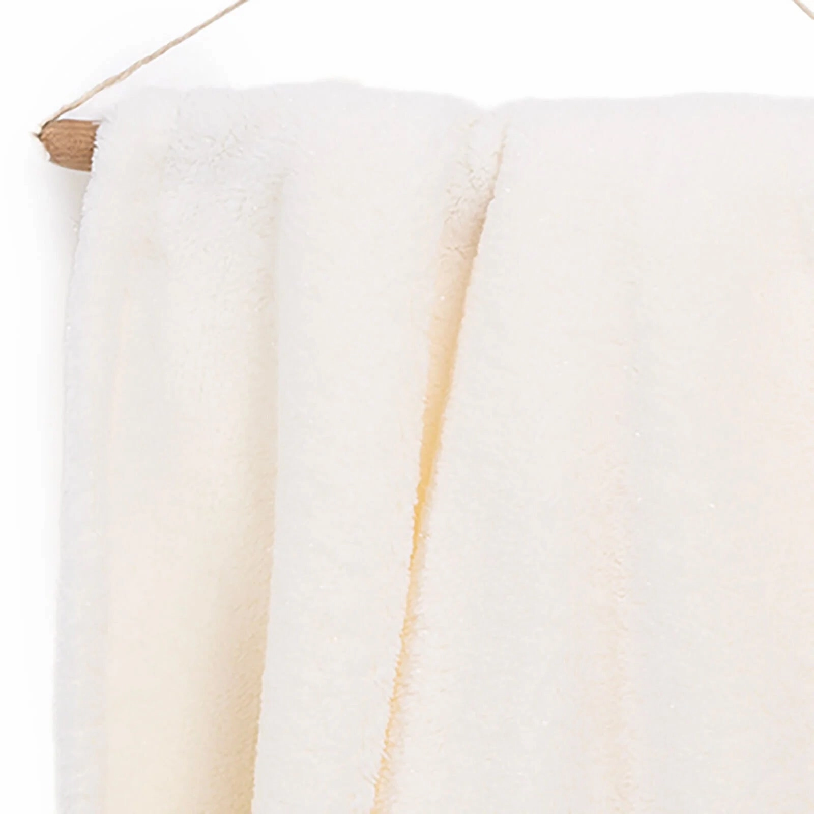 Mollia Welsoft Unisex Baby Glitter Blanket 80x100cm - Ecru
