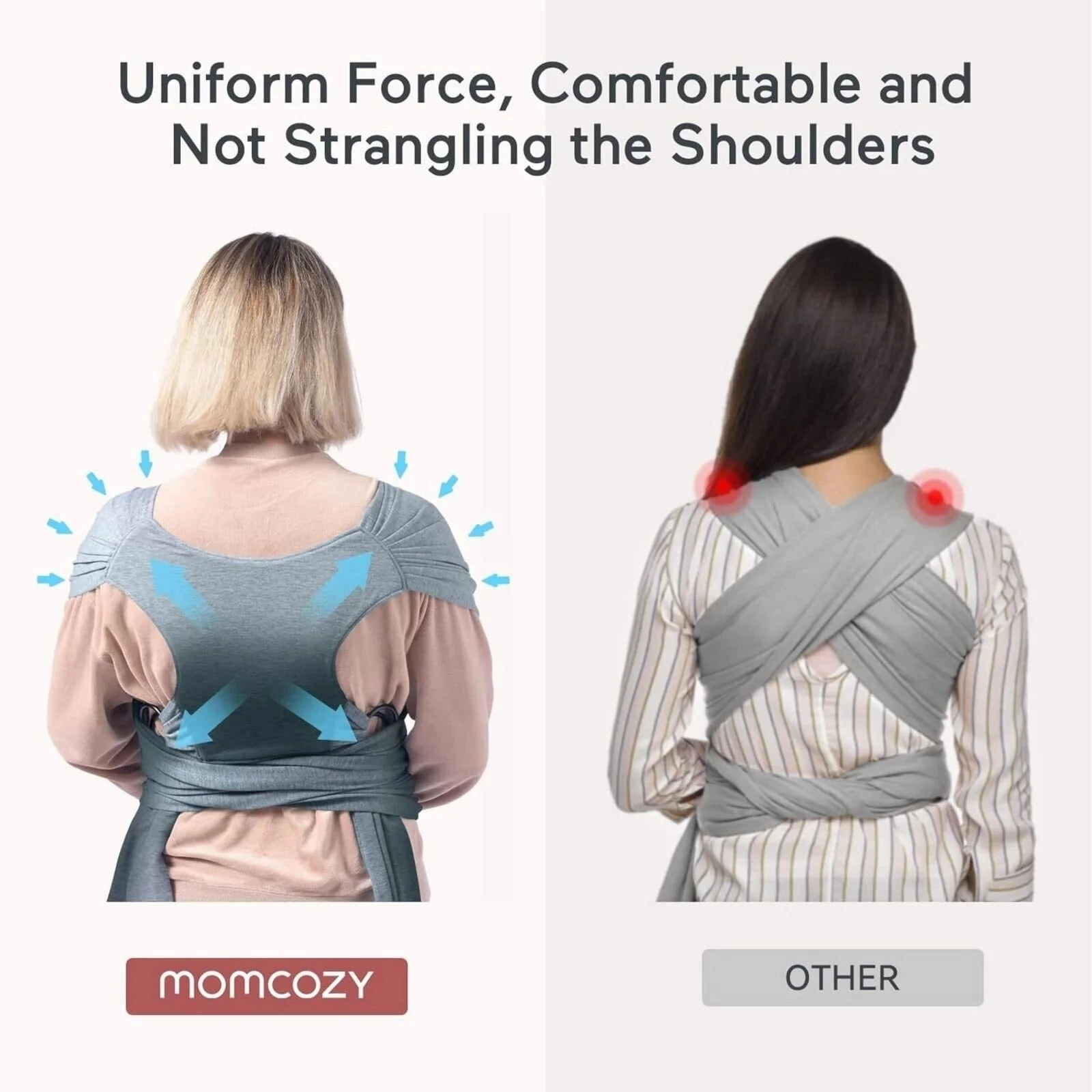 Momcozy Baby Carrier - Gradient Blue