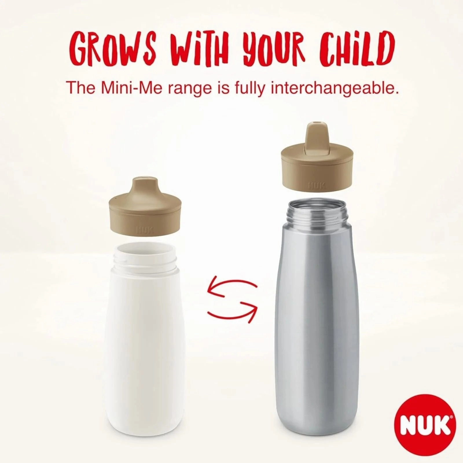 NUK Mini-Mee Flip Cup with 2-in-1 Cup 12  months 450ml - Mint