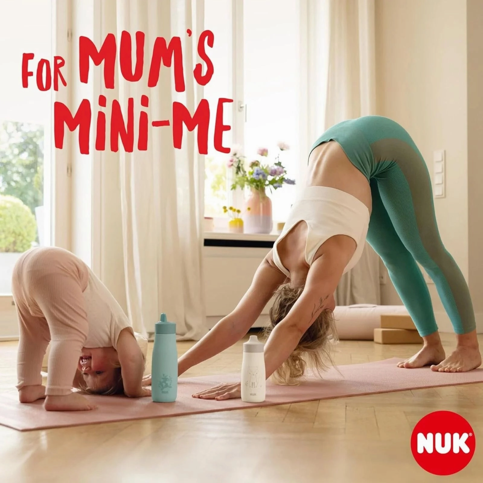 NUK Mini-Mee Sip Cup with Sip Top 9  months 300ml - Bee