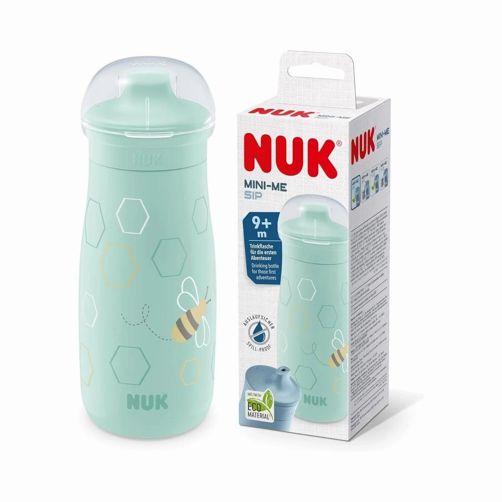 NUK Mini-Mee Sip Cup with Sip Top 9  months 300ml - Bee