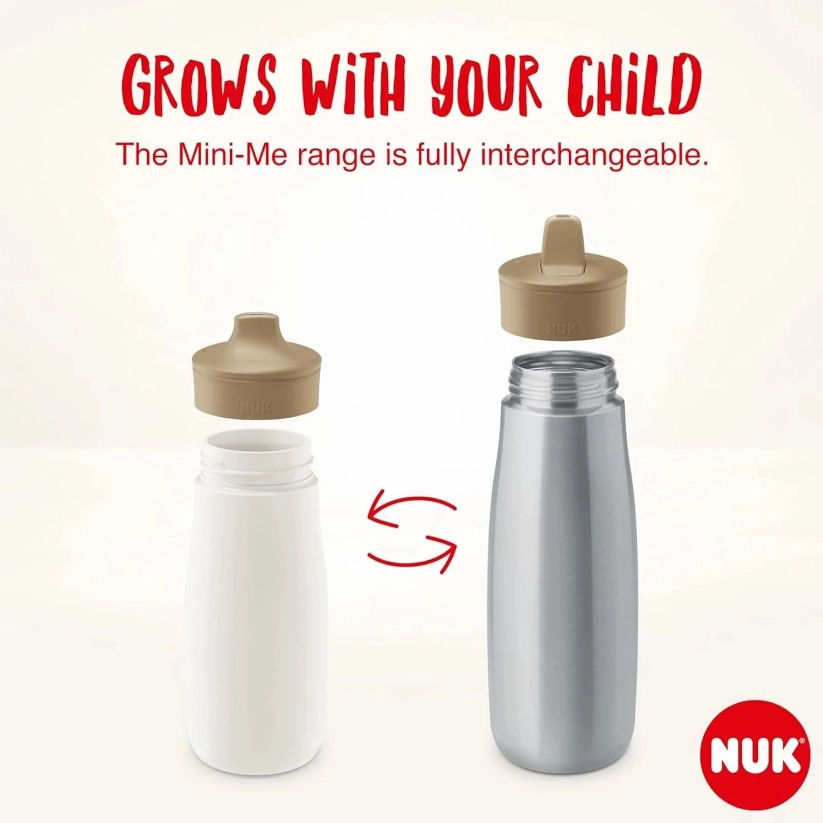 NUK Mini-Mee Sip Cup with Sip Top 9  months 300ml - Bee