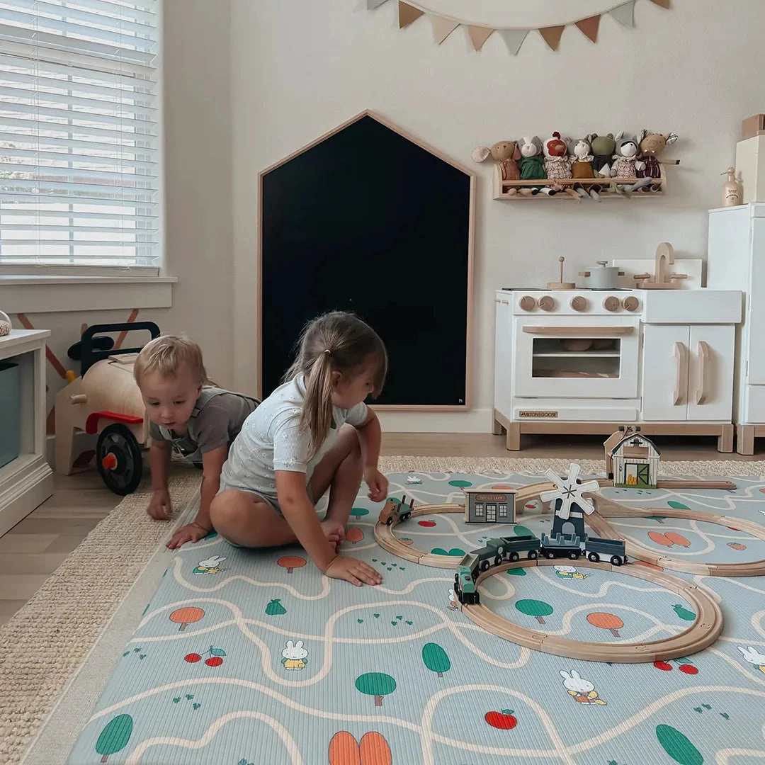 Ofie Reversible Play Mat Miffy X Little Bot - Miffy and Friends (Floor Model)